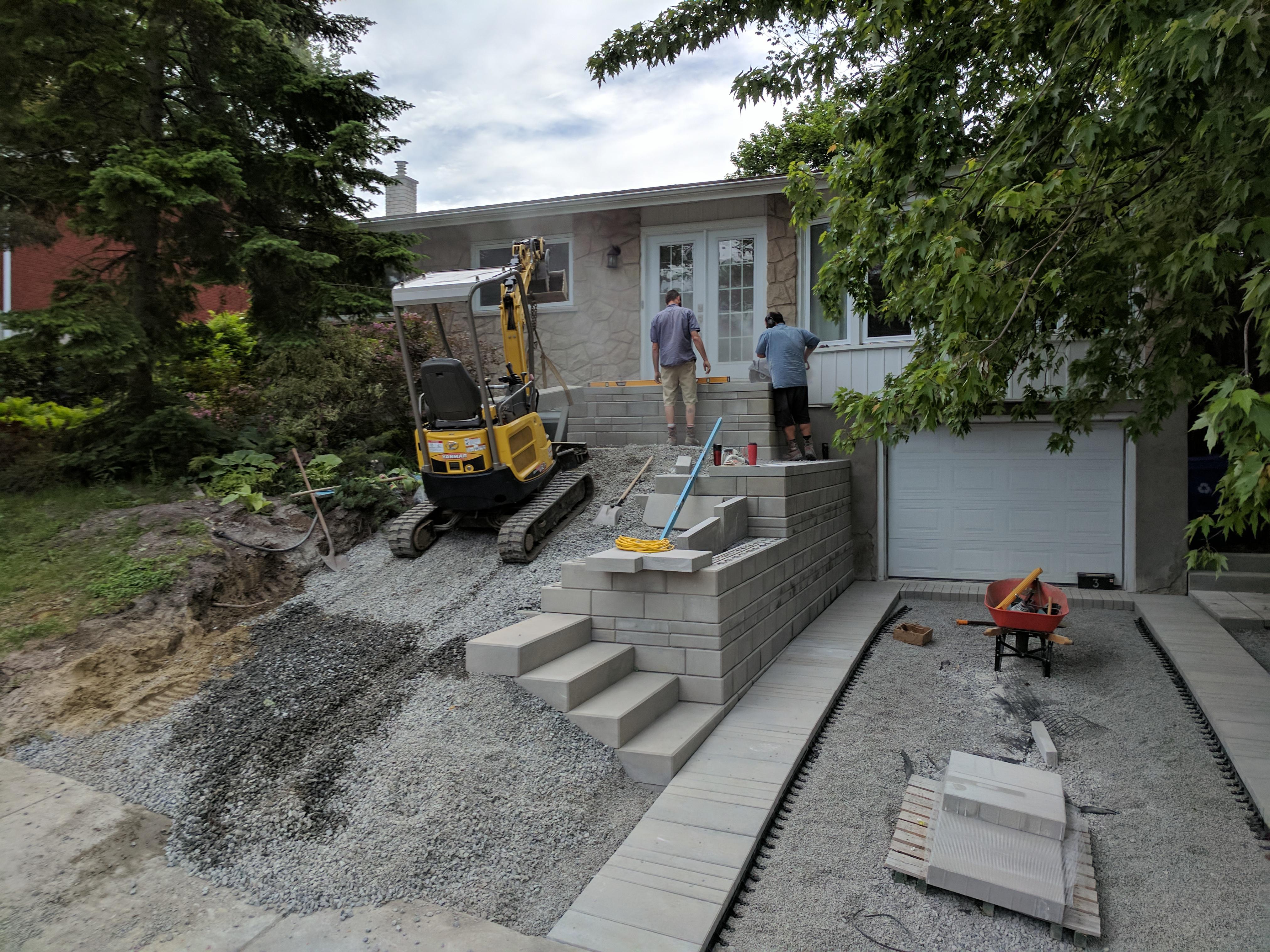 Chantier 3, image 7 de 11 : le chantier prend fin